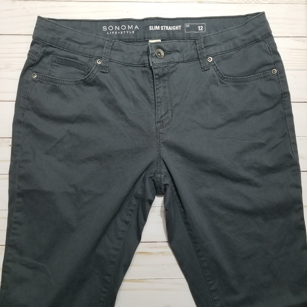 Sonoma Life + Style - Slim Straight - pants